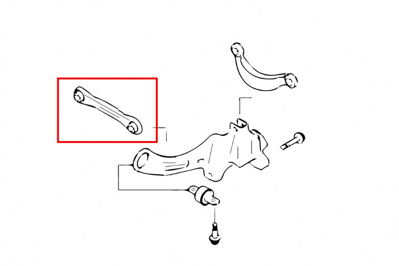 Brat convergenta spate Hardrace pentru Ford Focus / Focus RS / Mazda Mazda 3 / Mazda 5 / Volvo C30 / C70 - 6319-S
