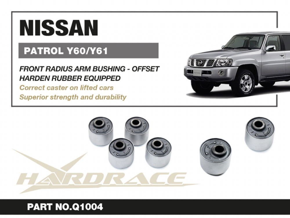 Set bucse brat tensiune fata, capat punte Hardrace pentru Nissan Patrol / Toyota Land Cruiser - Q1004