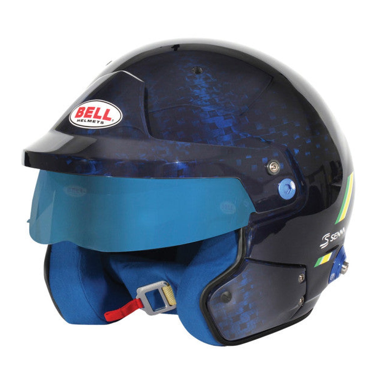 CASCA BELL MAG-10 CARBON AYRTON SENNA HANS FIA8859-2024/SA2020