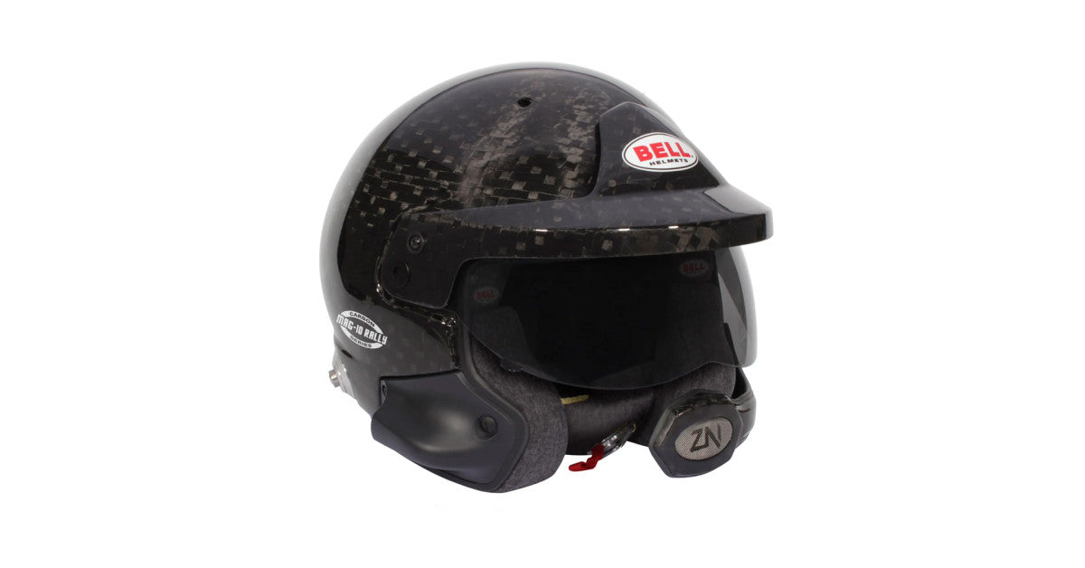 CASCA BELL MAG-10 RALLY CARBON HANS FIA8859-2024/SA2025