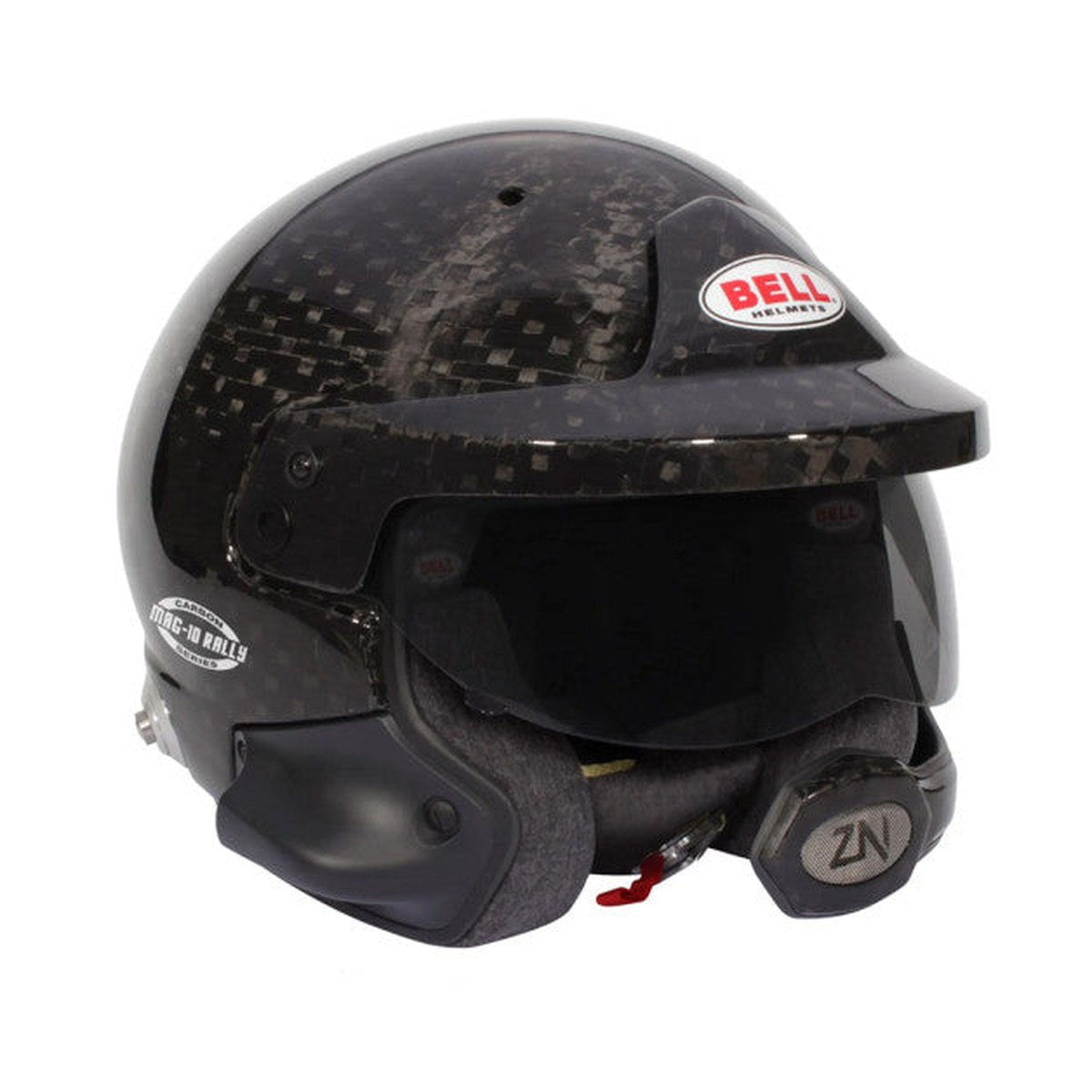 CASCA BELL MAG-10 RALLY CARBON HANS FIA8859-2024/SA2025