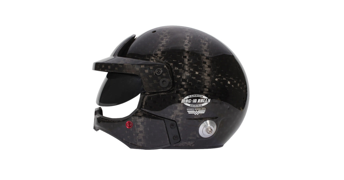 CASCA BELL MAG-10 RALLY WW CARBON HANS FIA8859-2024/SA2020