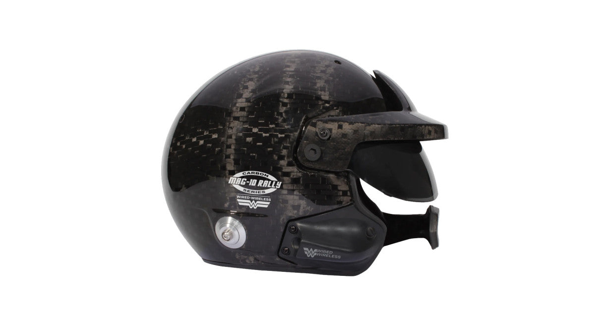 CASCA BELL MAG-10 RALLY WW CARBON HANS FIA8859-2024/SA2020