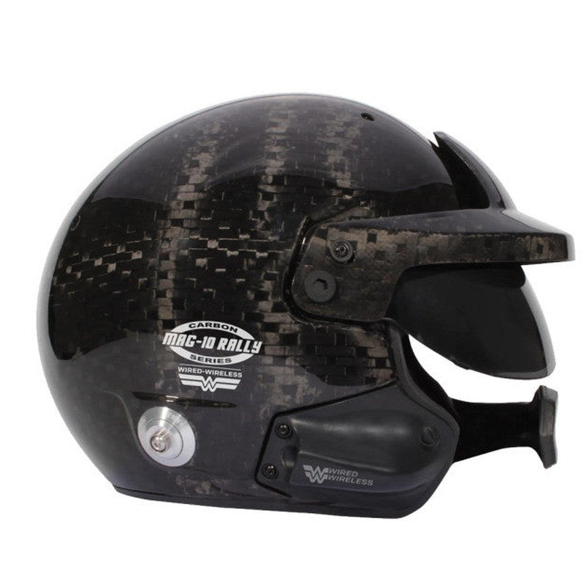 CASCA BELL MAG-10 RALLY WW CARBON HANS FIA8859-2024/SA2020