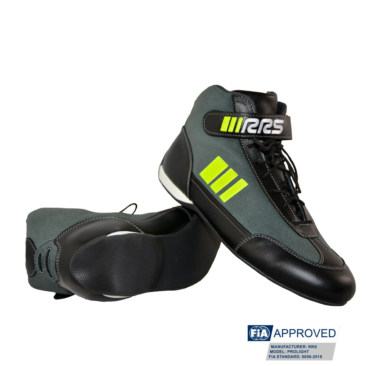 Ghete FIA RRS PROLIGHT Gri/Galben fluo
