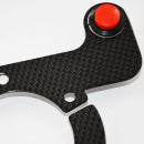 Kit 1 buton volan + suport carbon