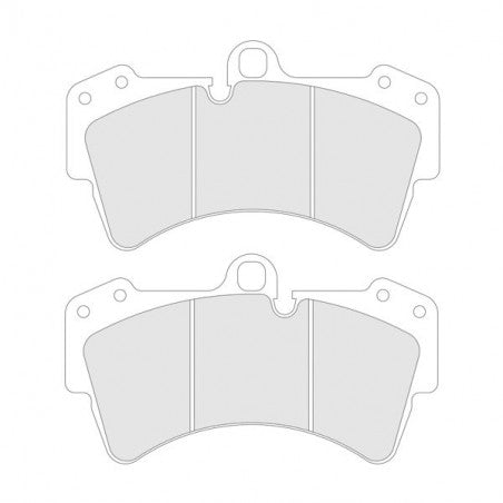 Placute Frana Fata CL Brakes RC6 - PORSCHE CAYENNE TURBO