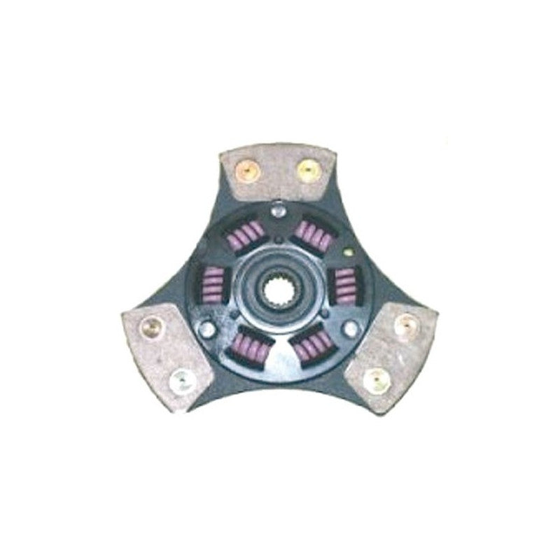 Disc ambreiaj Bratex 3 puckuri, cu amortizare, 6 arcuri - Volkswagen Golf 1