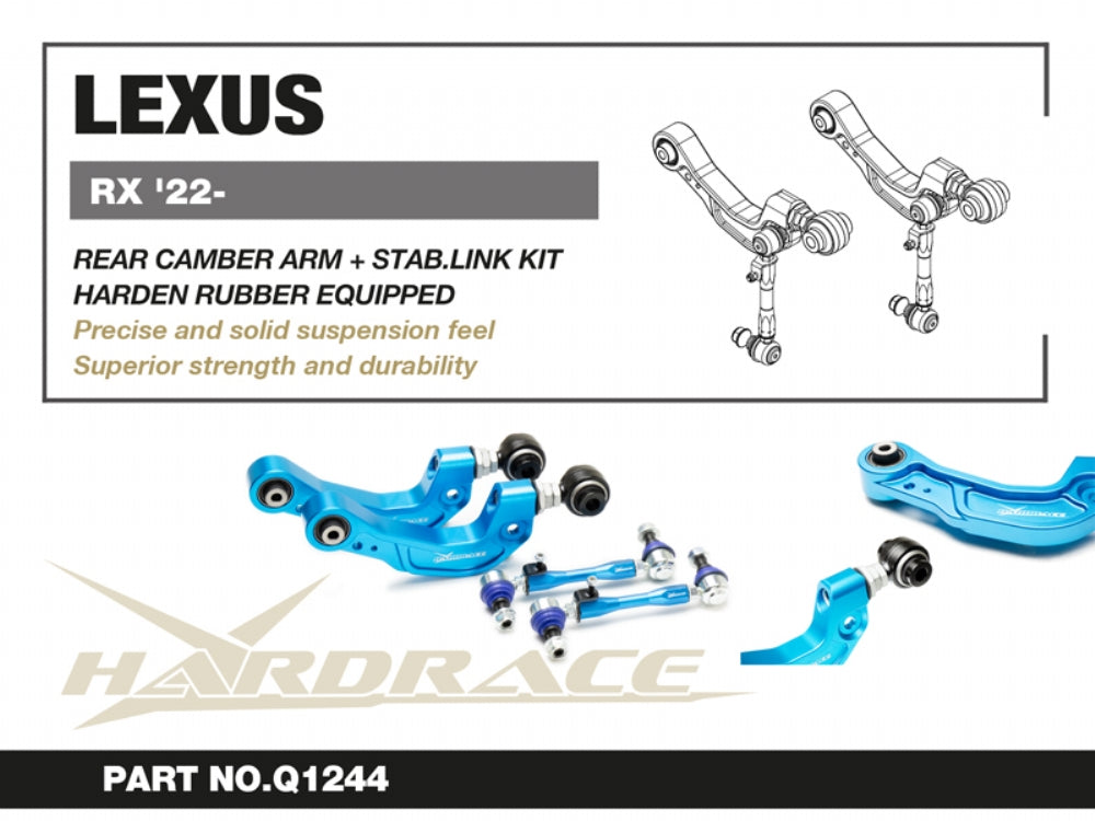 Kit corectie camber superior spate Hardrace pentru Lexus RX - Q1244