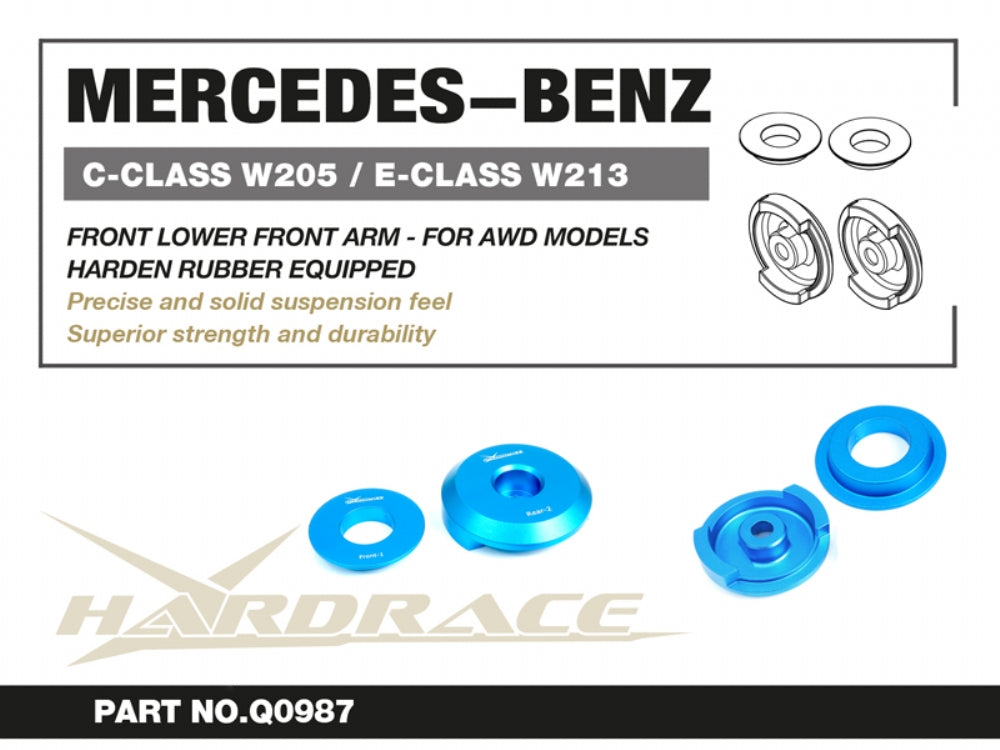 Insertie antivibratie punte spate Hardrace pentru Mercedes-Benz C-Class / C43 AMG - Q0987