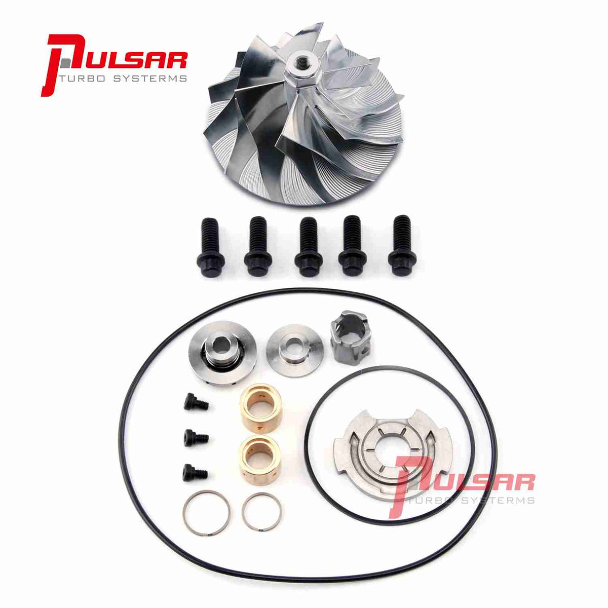 Kit reconditionare turbina Pulsar 05-07 Ford 6.0L Powerstroke billet rotor compresor + kit