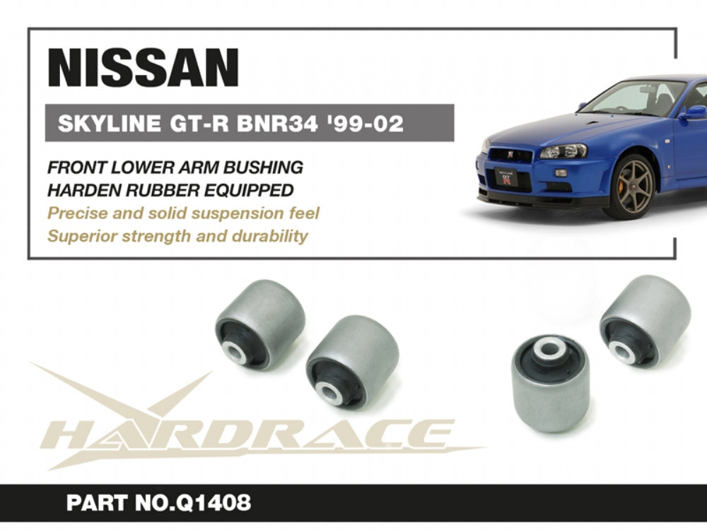 Set bucse brat suspensie inferior fata Hardrace pentru Nissan Skyline - Q1408
