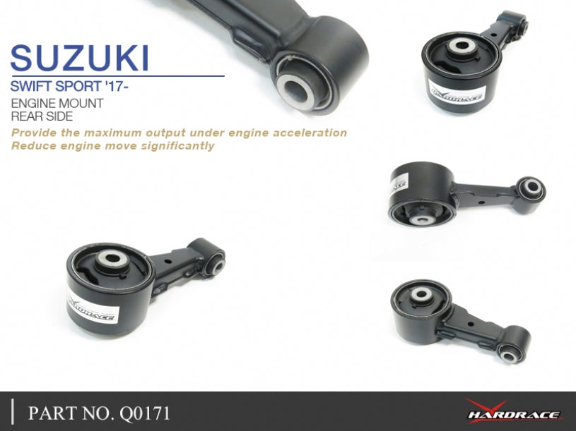 Tampon motor spate Hardrace pentru Suzuki Swift - Q0171
