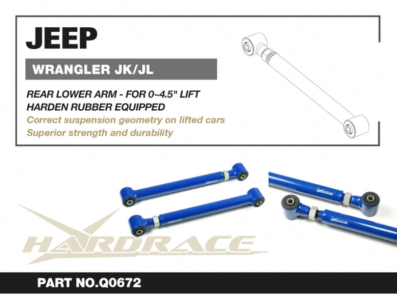 Brat suspensie inferior spate Hardrace pentru Jeep Wrangler - Q0672