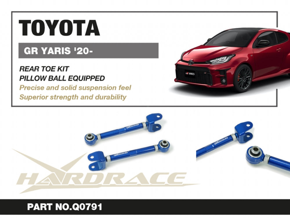 Kit corectie convergenta spate Hardrace pentru Toyota GR Corolla / GR Yaris - Q0791