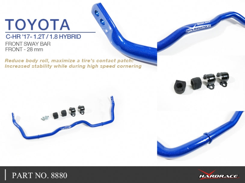 Bara stabilizatoare fata Hardrace pentru Toyota C-HR / Corolla - 8880