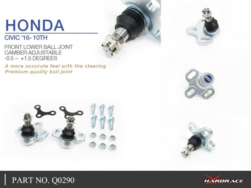 Pivot inferior fata Hardrace pentru Honda Civic - Q0290