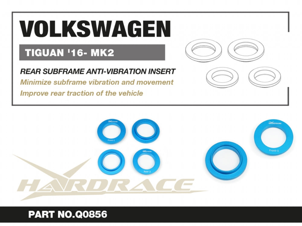 Insertie antivibratie punte spate Hardrace pentru Volkswagen Tiguan - Q0856