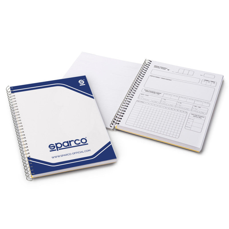 Carnet Note Copilot Sparco