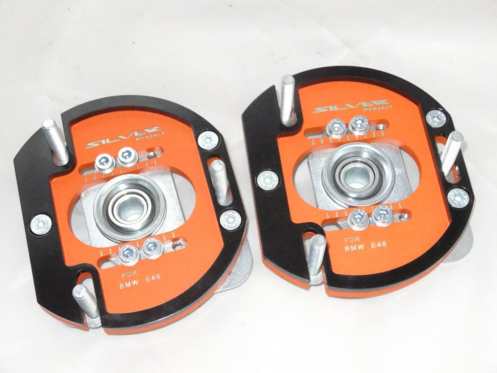 Flanse amortizor reglabile pentru BMW E46 - 3D, 2-Way, Suspensie Coilover