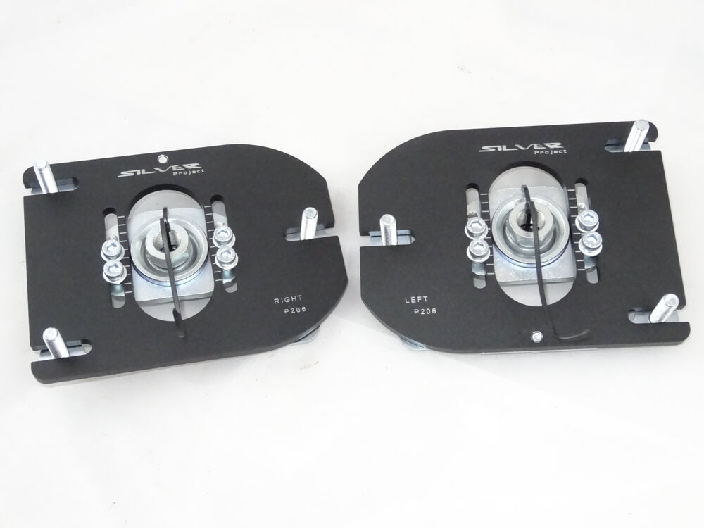 Flanse camber Peugeot 206 #Culoare_Negru mat
