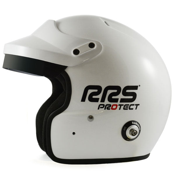 Casca FIA RRS PROTECT JET Alb