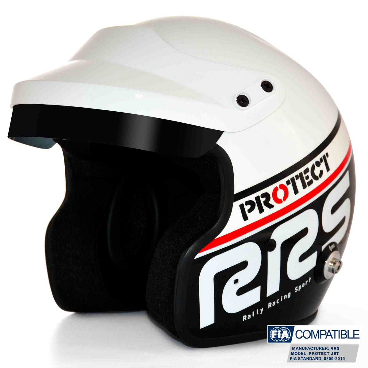 Casca FIA RRS PROTECT JET Negru