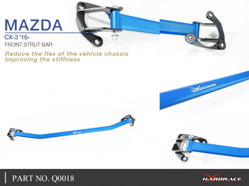 Bara rigidizare telescoape fata Hardrace pentru Mazda CX-3 - Q0018