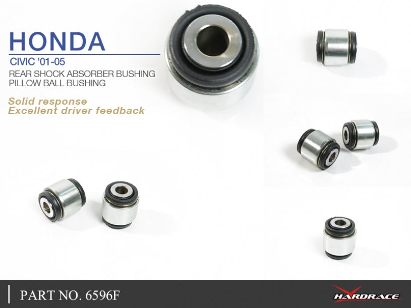 Set bucse amortizor spate Hardrace pentru Honda Civic - 6596F