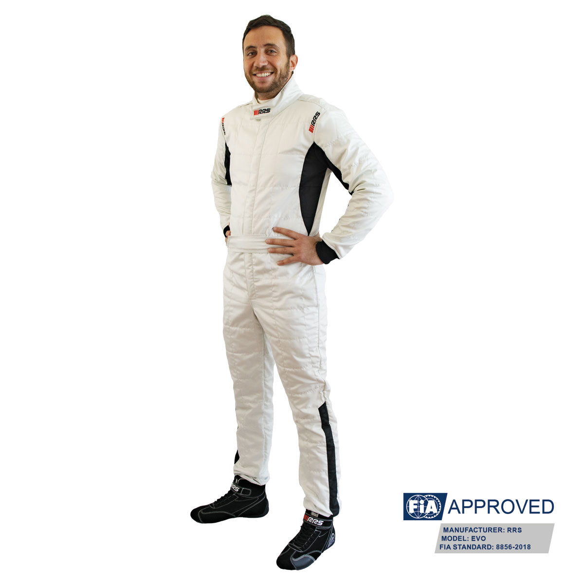 Combinezon FIA RRS DIAMOND STAR RACE SUIT SILVER