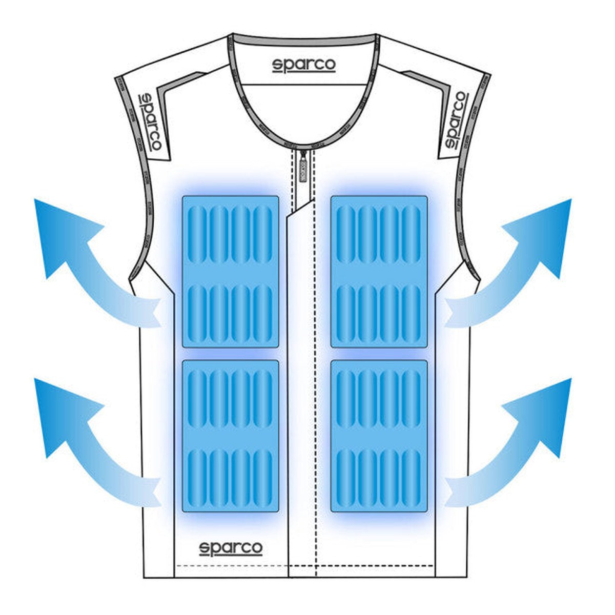 Vesta SPARCO ICE VEST