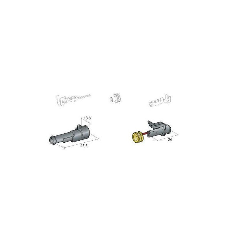 Set mufe etanse tip Superseal, 1 cale