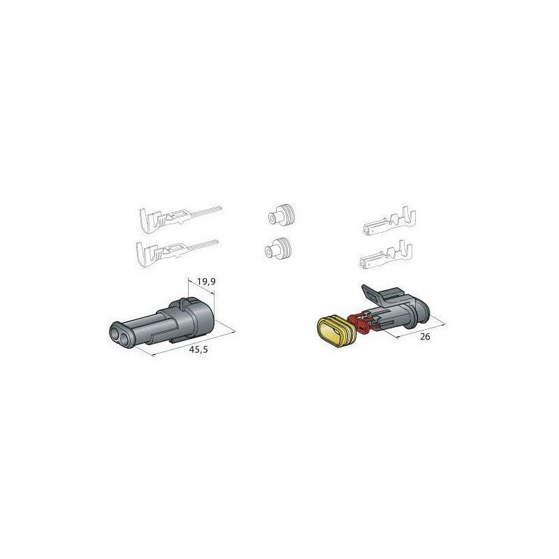 Set mufe etanse tip Superseal, 2 cai