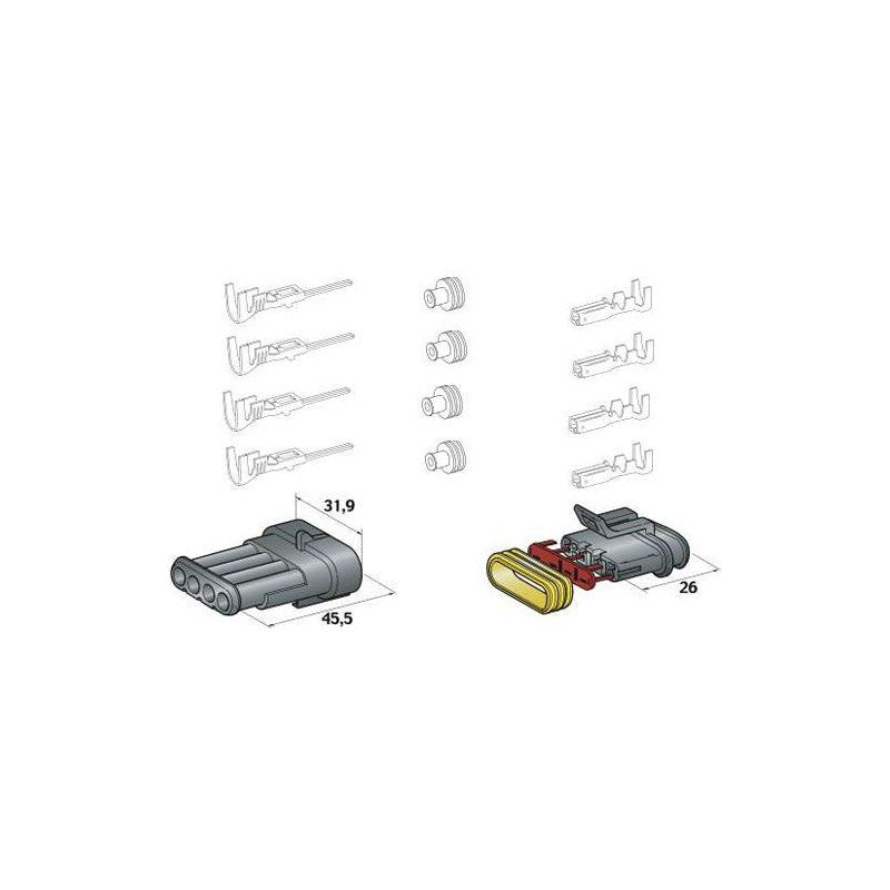 Set mufe etanse tip Superseal, 4 cai