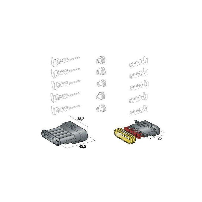 Set mufe etanse tip Superseal, 5 cai