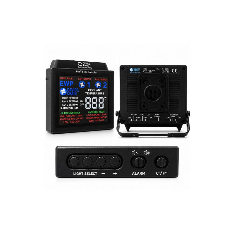 Controler digital LCD Davies Craig 8003 pentru pompa apa si doua ventilatoare