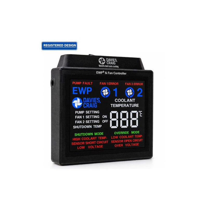 Controler digital LCD Davies Craig 8003 pentru pompa apa si doua ventilatoare