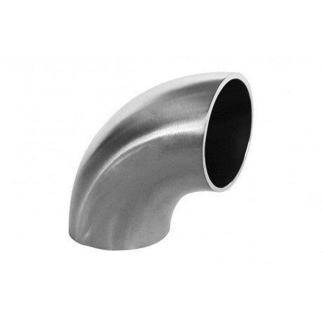Cot Inox 90° pentru Evacuare / Admisie / Intercooler – 76mm
