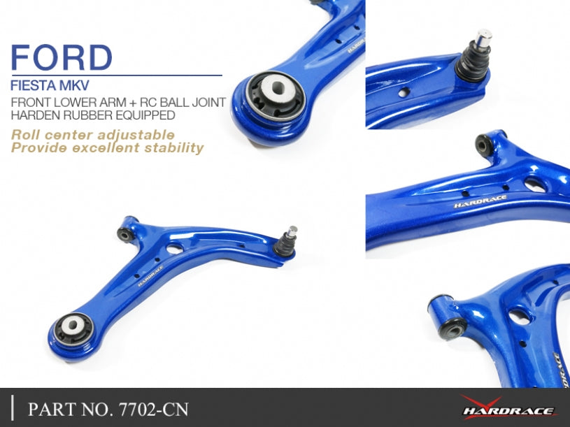 Pivot corectie roll center brat suspensie inferior fata Hardrace pentru Ford Fiesta / Fiesta ST - 7702-CN