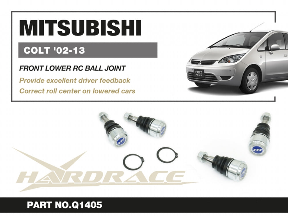 Pivot corectie roll center inferior fata Hardrace pentru Mitsubishi Colt - Q1405
