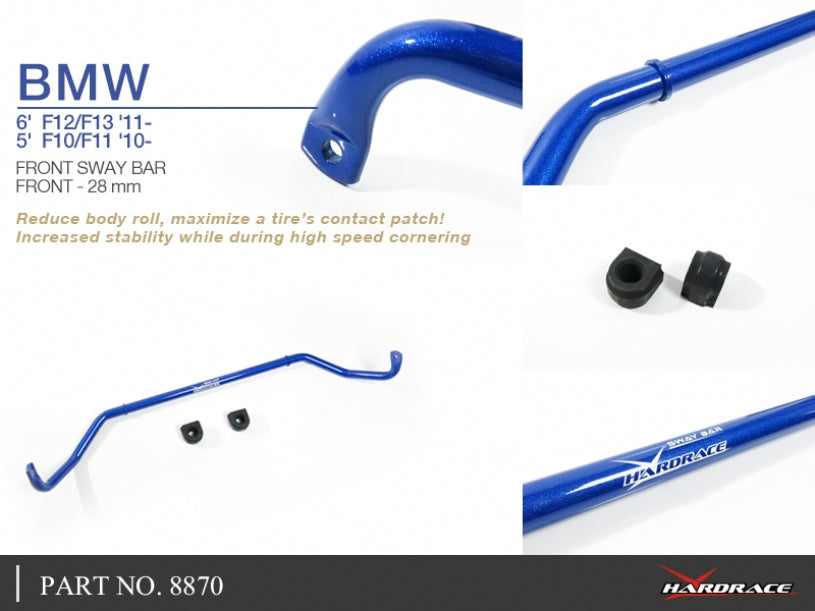 Bara stabilizatoare fata Hardrace pentru BMW M5 / M6 - 8870