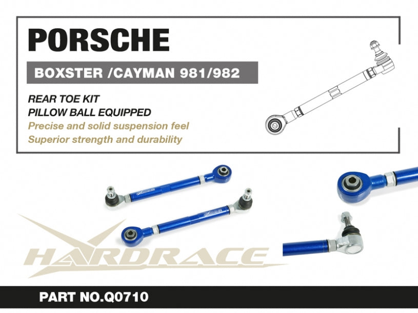 Kit corectie convergenta spate Hardrace pentru Porsche Boxster / Cayman - Q0710