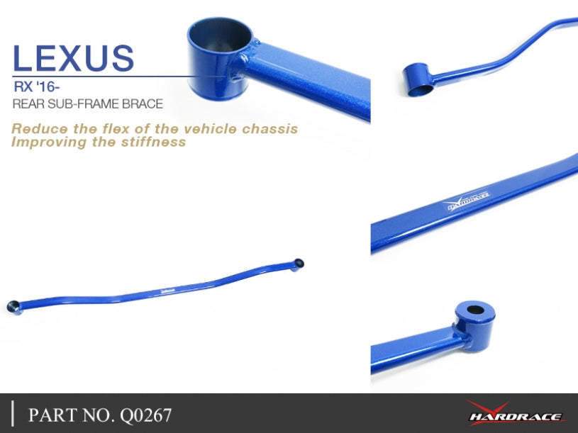 Bara rigidizare punte spate Hardrace pentru Lexus RX - Q0267
