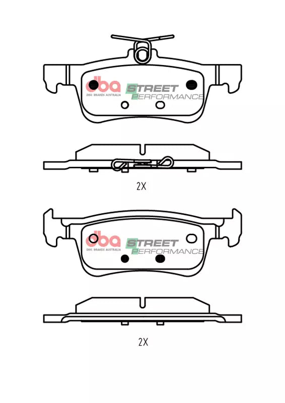 Placute Frana DBA Street Performance Spate Ford Fiesta DB15129SP