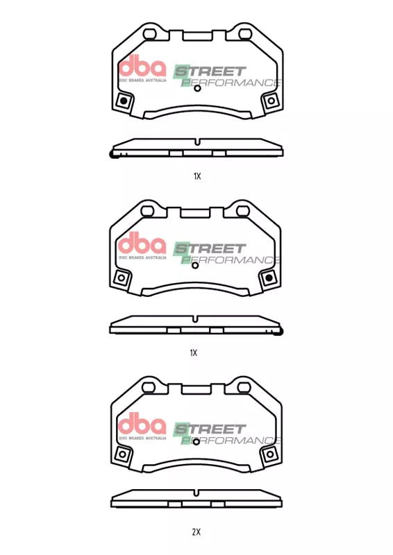 Placute Frana DBA Street Performance Fata Abarth/Mazda DB15306SP