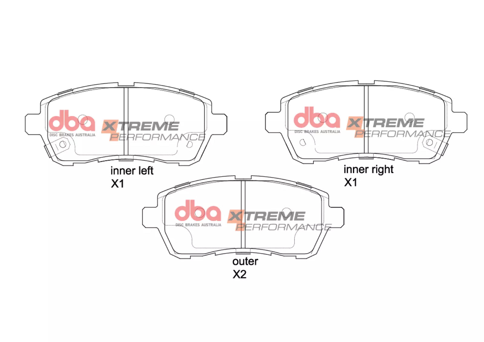 Placute Frana DBA Xtreme Performance Fata Mazda/Suzuki DB1941XP
