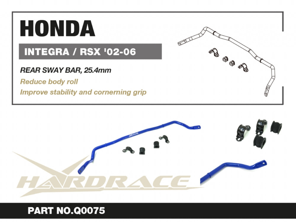 Bara stabilizatoare spate Hardrace pentru Honda Civic / Integra - Q0075