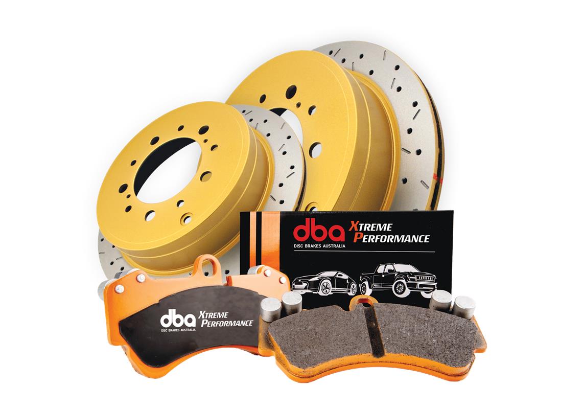 Placute Frana DBA Brake Kit 4000 Series T3 Slotted & Xtreme Performance (2x DBA42723XS + DB1857XP) Spate DBA42723XS-1857XP