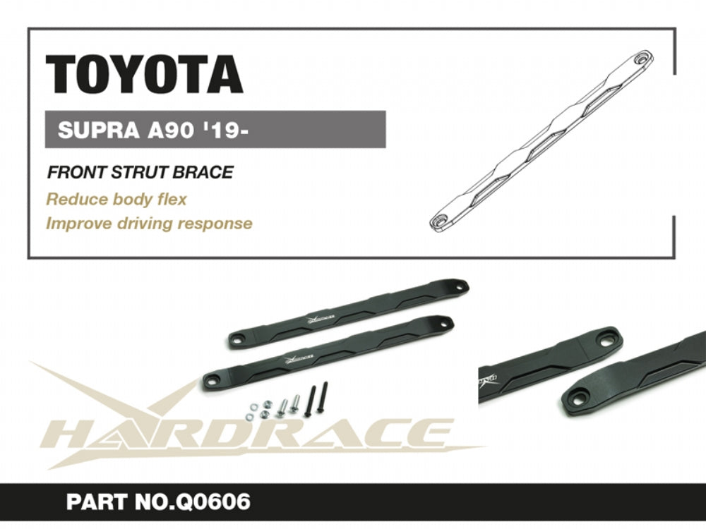 Bara rigidizare telescoape fata Hardrace pentru BMW Z4 / Toyota GR Supra - Q0606