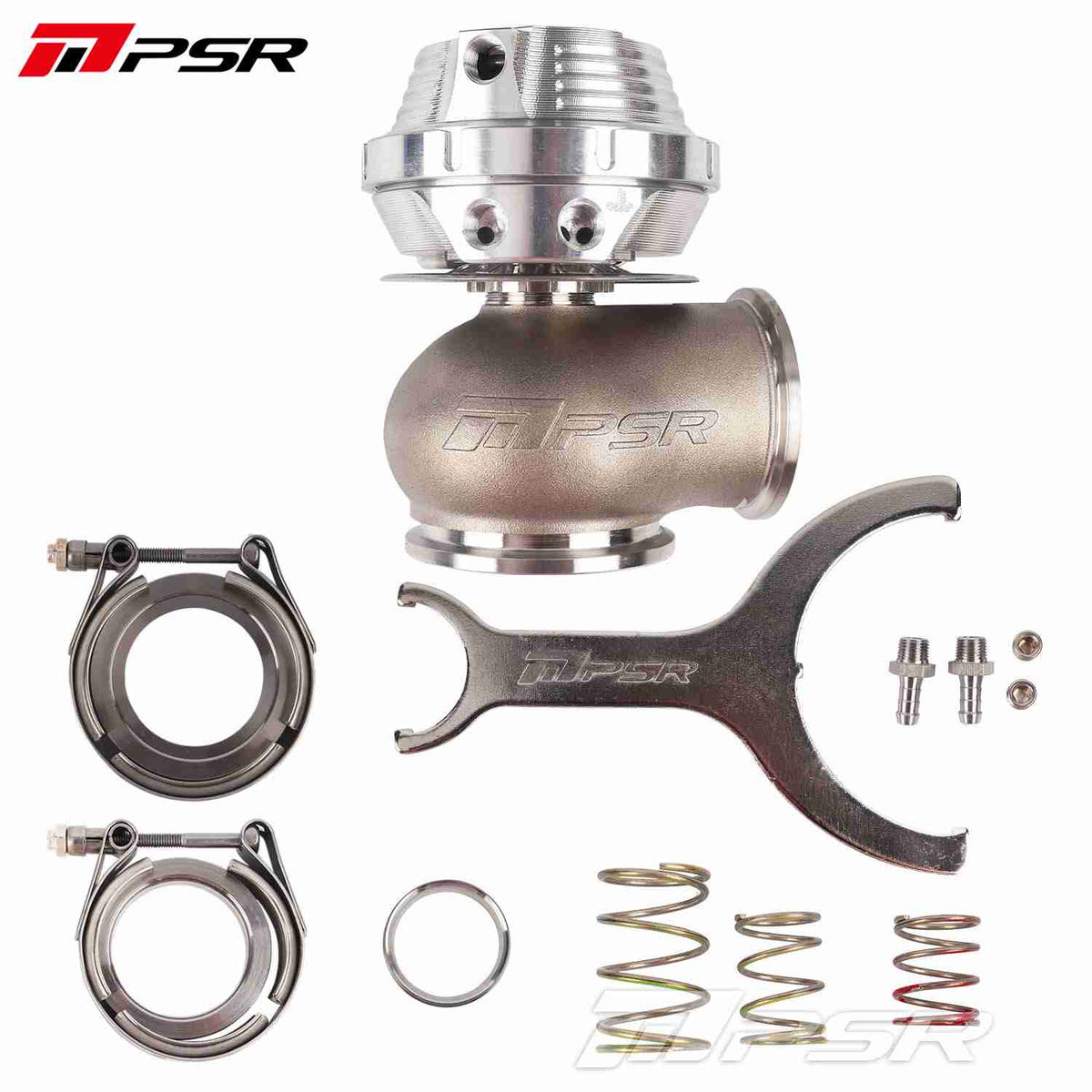 Wastegate extern Pulsar generatia noua wastegate 45mm Vband extern argintiu